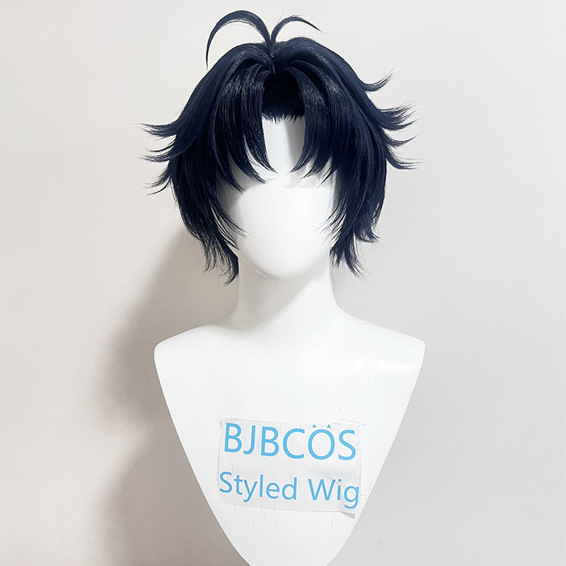 Anime Cosplay Blue Hair - [Parrucca alla moda] Parrucca cosplay Asaba