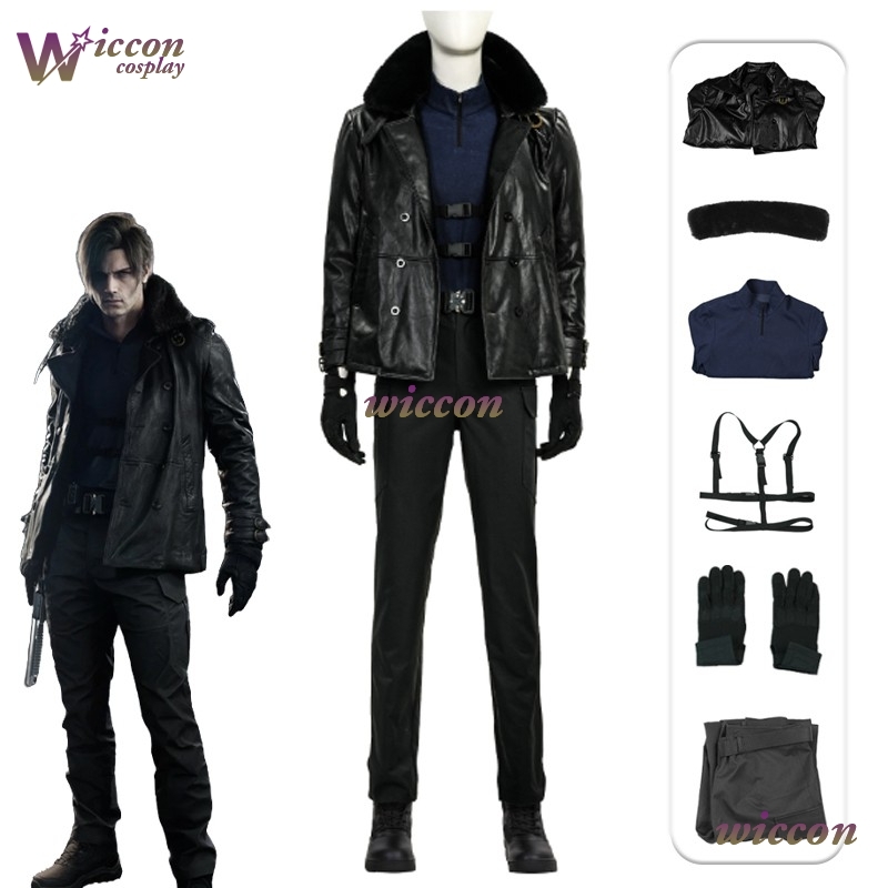 Anime Cosplay Ladies - Costume Cosplay Leon·S·Kennedy di Resident Evil,