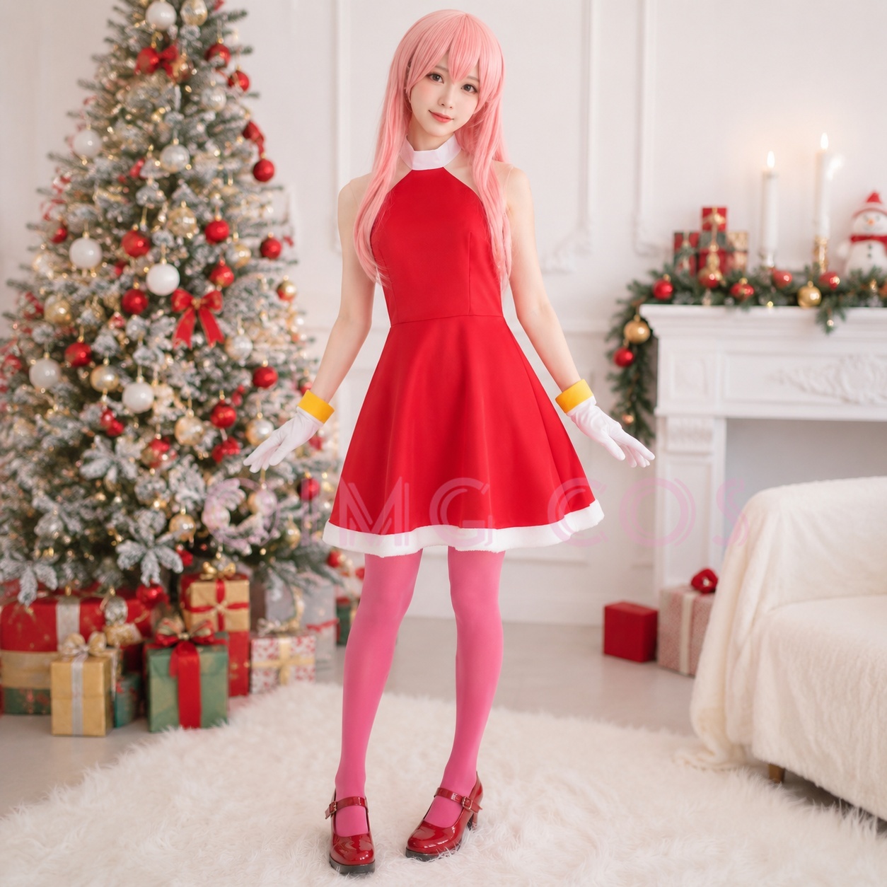 Costume da Cosplay Amy Rose pe - Anime Cosplay Ladies recensione e prezzo