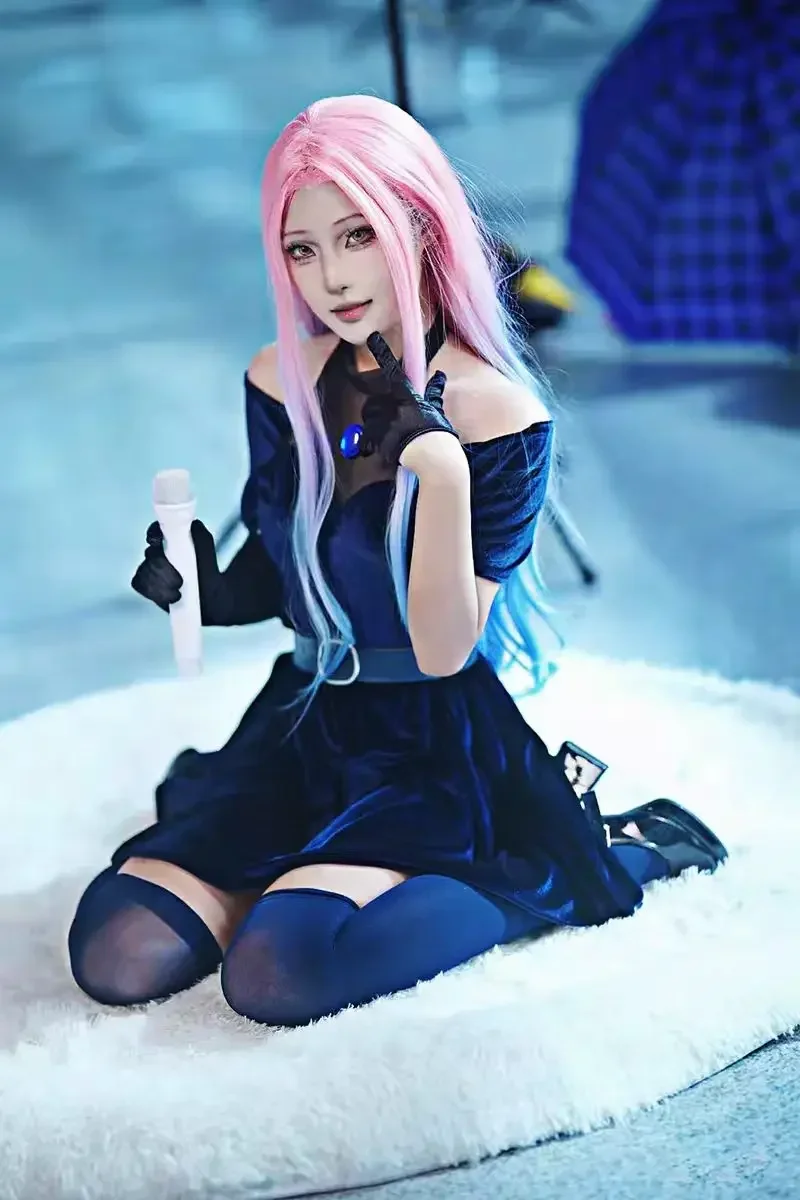 Costume Cosplay Mizi 2026, Cos - Anime Cosplay Blue Hair recensione e prezzo